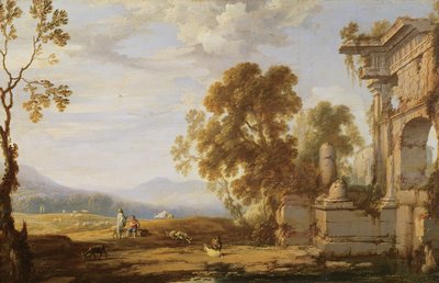 Landscape with Ruins by Pierre Patel